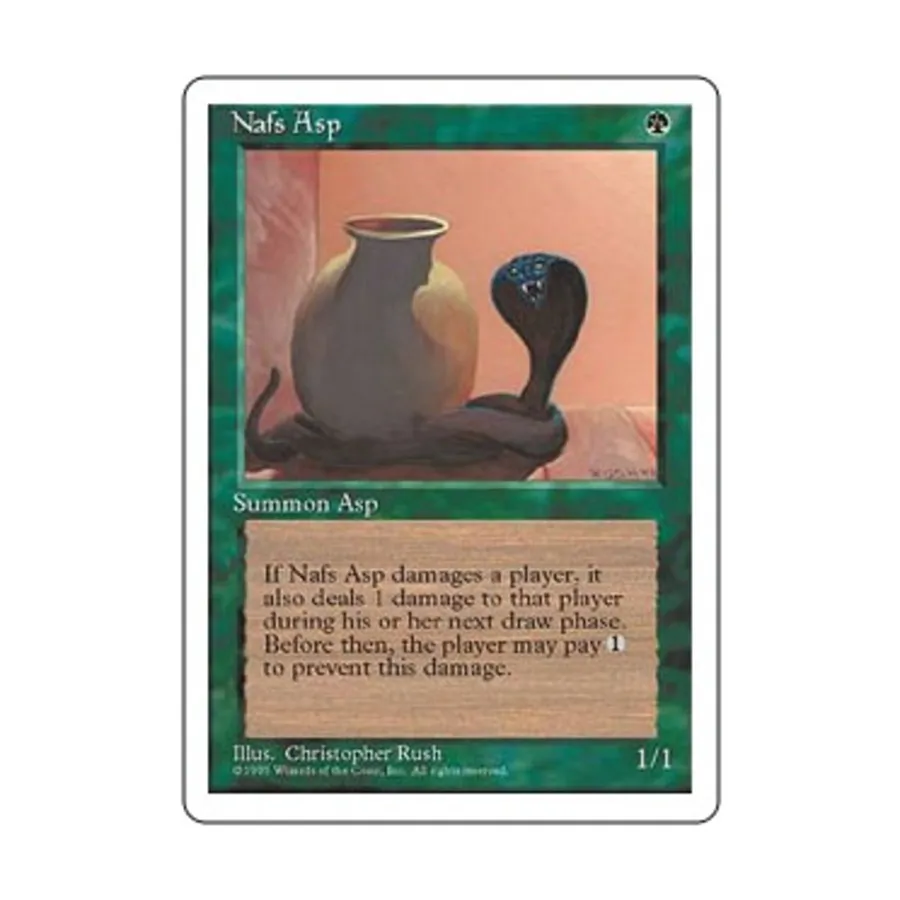 

CCG Нафс Асп (К), MTG - 4th Edition