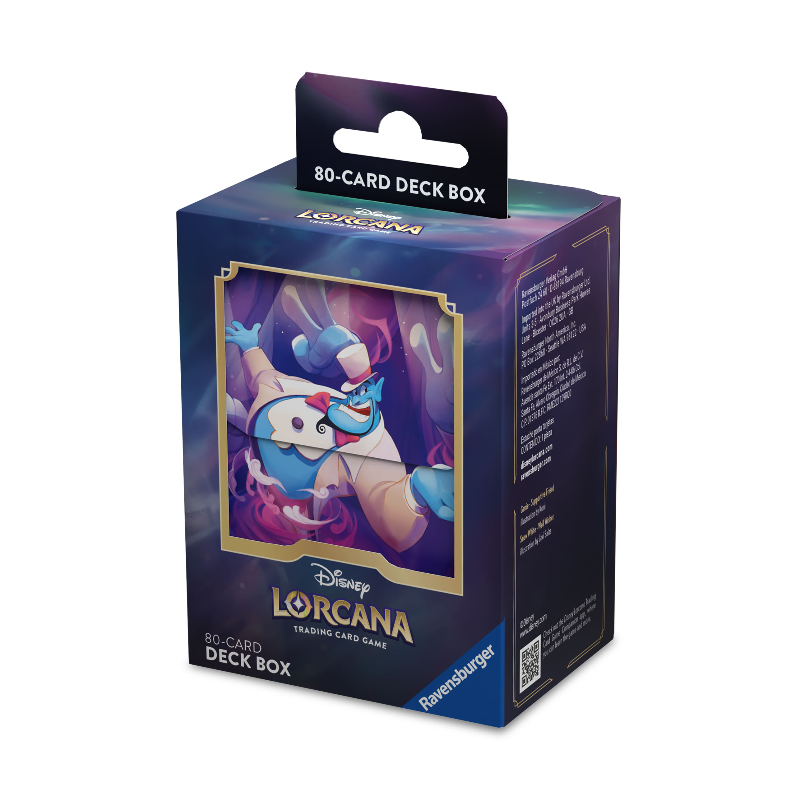 

Коробка с коллекционными карточками Disney Lorcana Genie — Коллекционная карточная игра Возвращение Урсулы