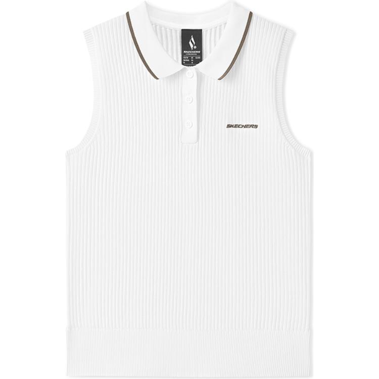 

Skechers Женская жилетка ярко-белая, Bright White-0019