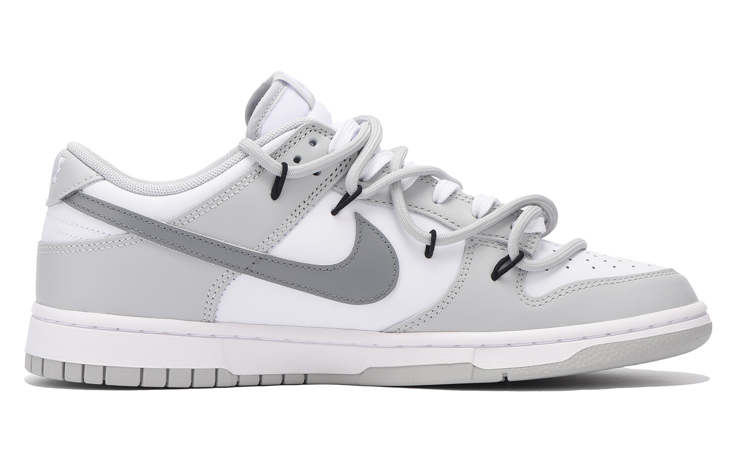 Кроссовки Nike Dunk Skateboard Shoes Men Low-Top Gray — фото 3