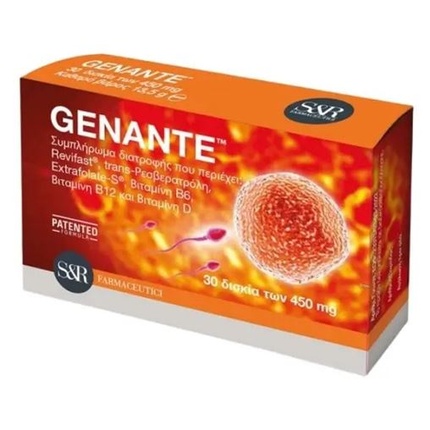 

Genante Пищевая добавка для репродуктивного здоровья - 30 таблеток Adelco