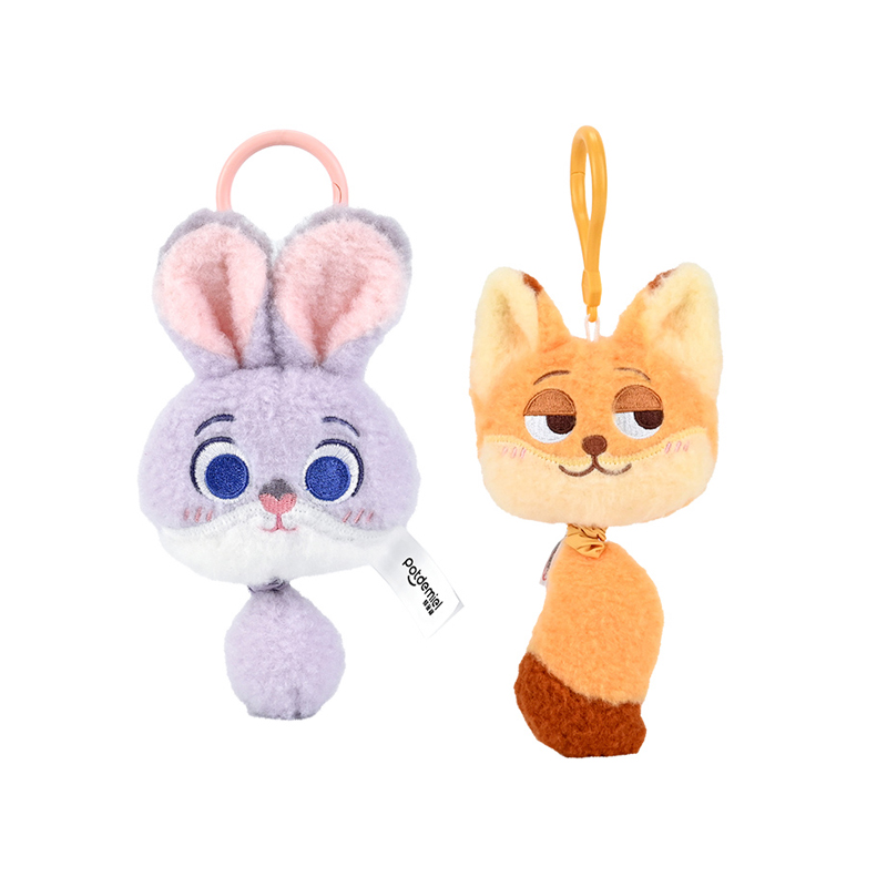 

Полиэстеровый кулон унисекс Disney, 6cm judy+nick twisting pendant[tail is detachable]