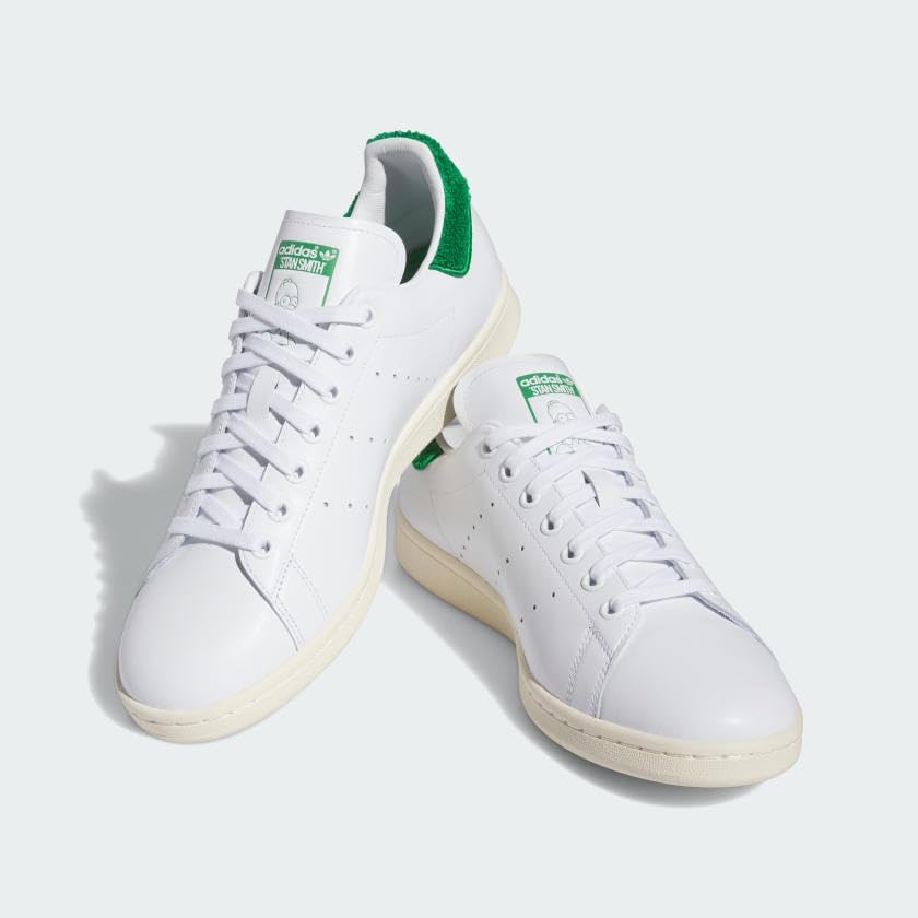 Мужские кроссовки adidas Stan Smith, белый/зеленый/кремовый — фото 4