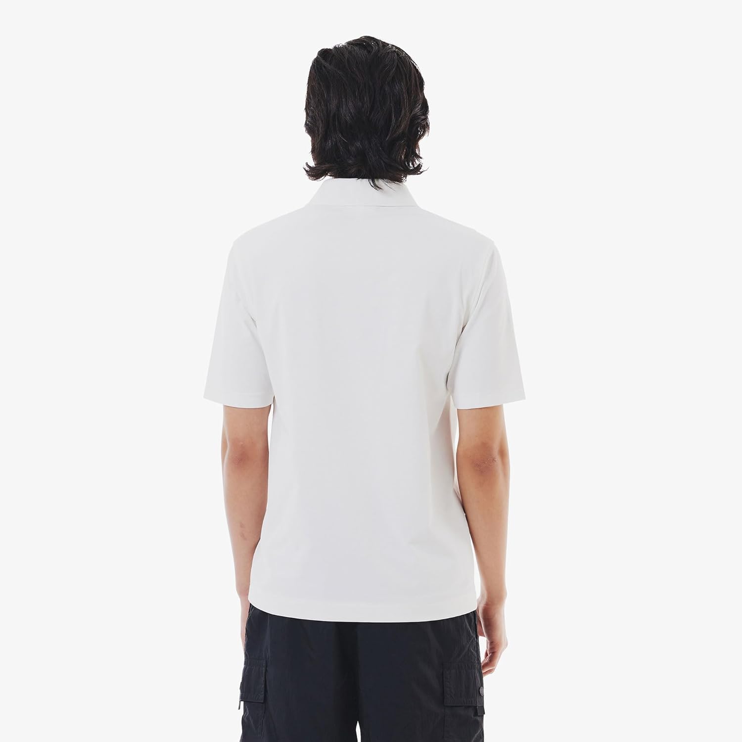 

Мужская поло-рубашка LACOSTE из быстросохнущего эластичного трикотажа, белый