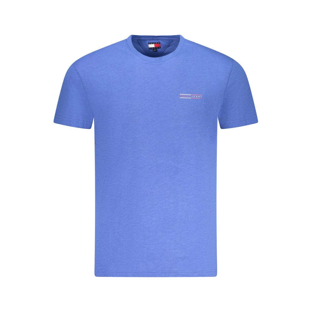 

Синяя хлопковая мужская футболка Tommy Hilfiger, Blue