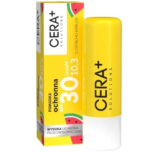 

Cera+ Solutions, Защитная губная помада Spf30 с ароматом арбуза, 4,9 г