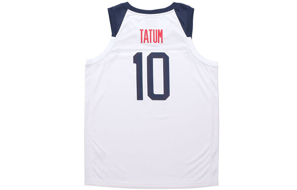 Футболка sw fan edition 2019 19 чемпионат мира сборная сша татум 1 0 домашняя белая Nike, белый — фото 2