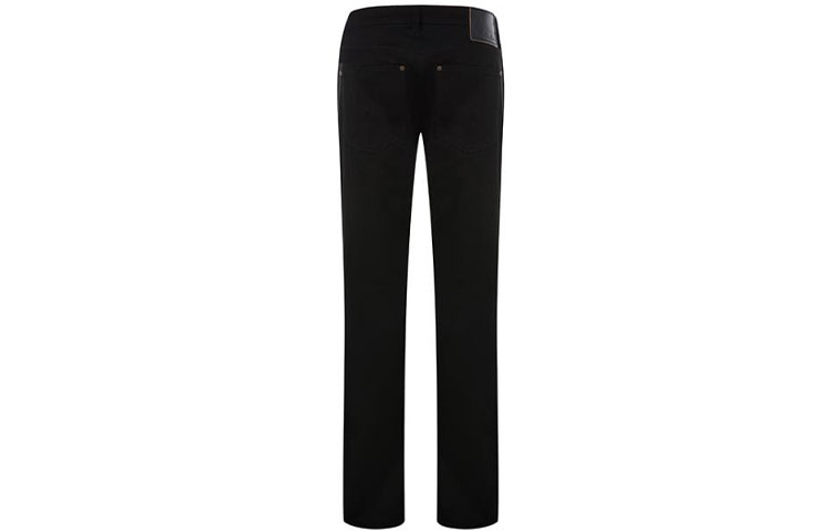 Max Straight Leg Jeans Acne Studios, черный — фото 4