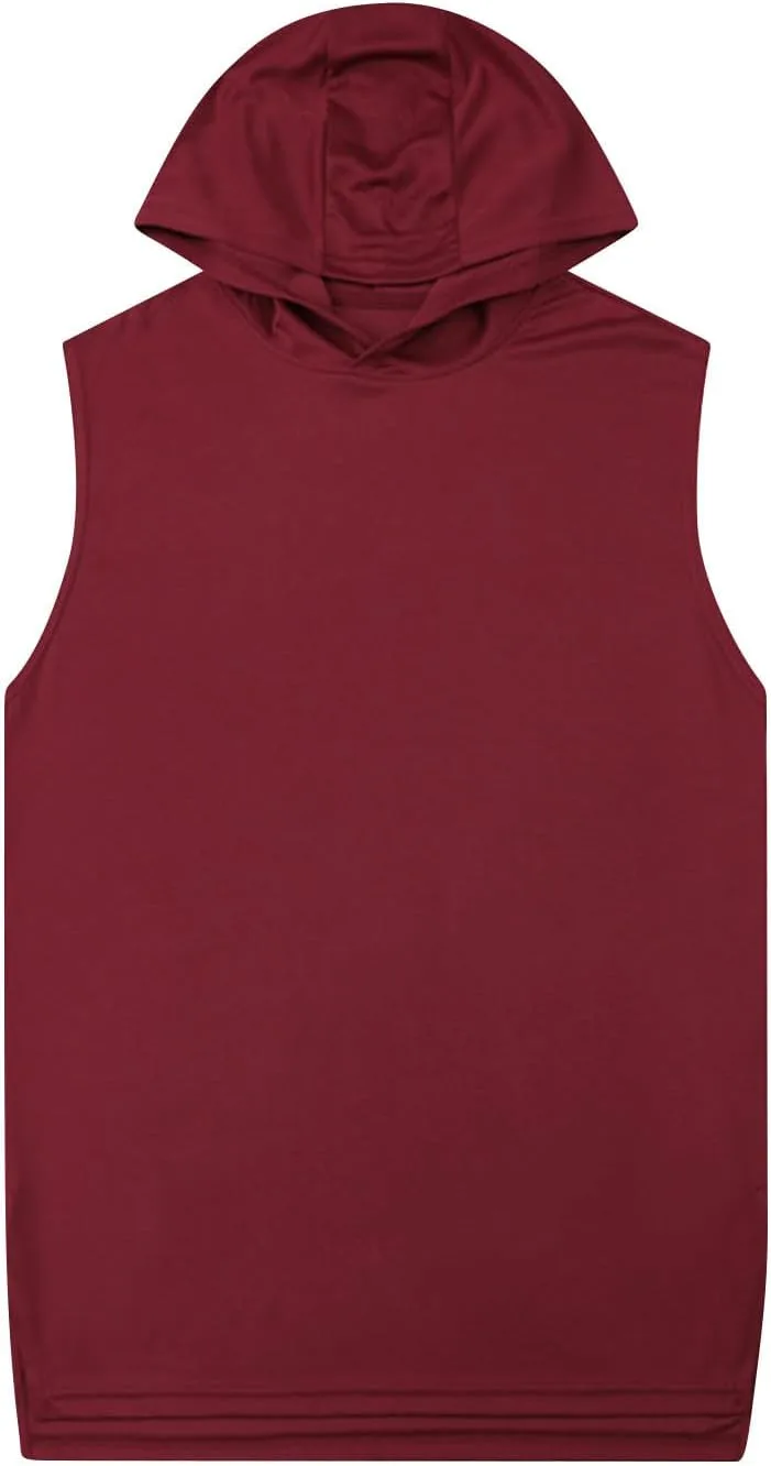 

Мужская безрукавка с капюшоном Dry Fit для тренировок