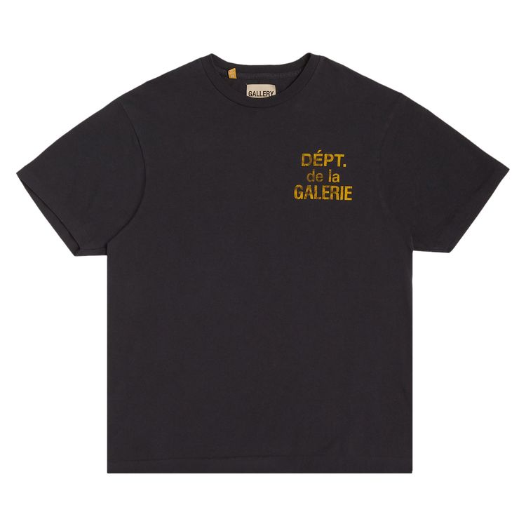 

Футболка Gallery Dept. French Tee 'Washed Black', черный