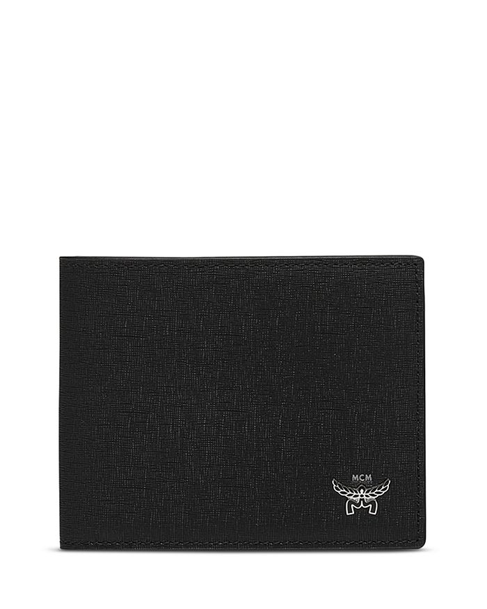 

Химмель Кожаный маленький кошелек MCM, черный