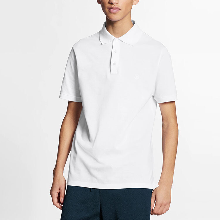Новые квартальные продукты LV Polo Shirt Men Louis Vuitton, белый — фото 3
