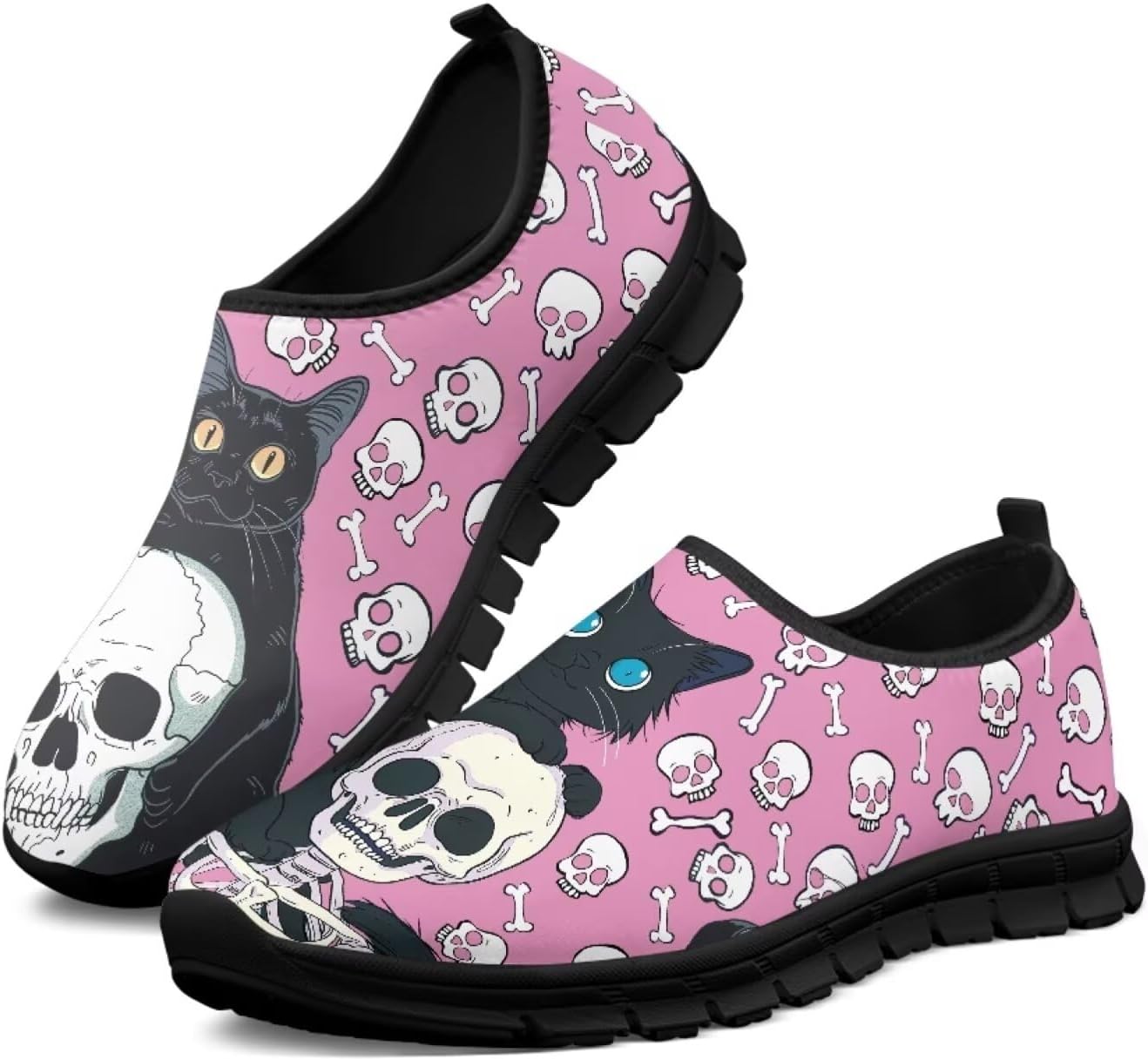 

Мужские слипоны Twousenru, удобные повседневные лоферы, широкие, с нескользящей подошвой, обувь для работы, домашние тапочки, легкие кроссовки для улицы, черный