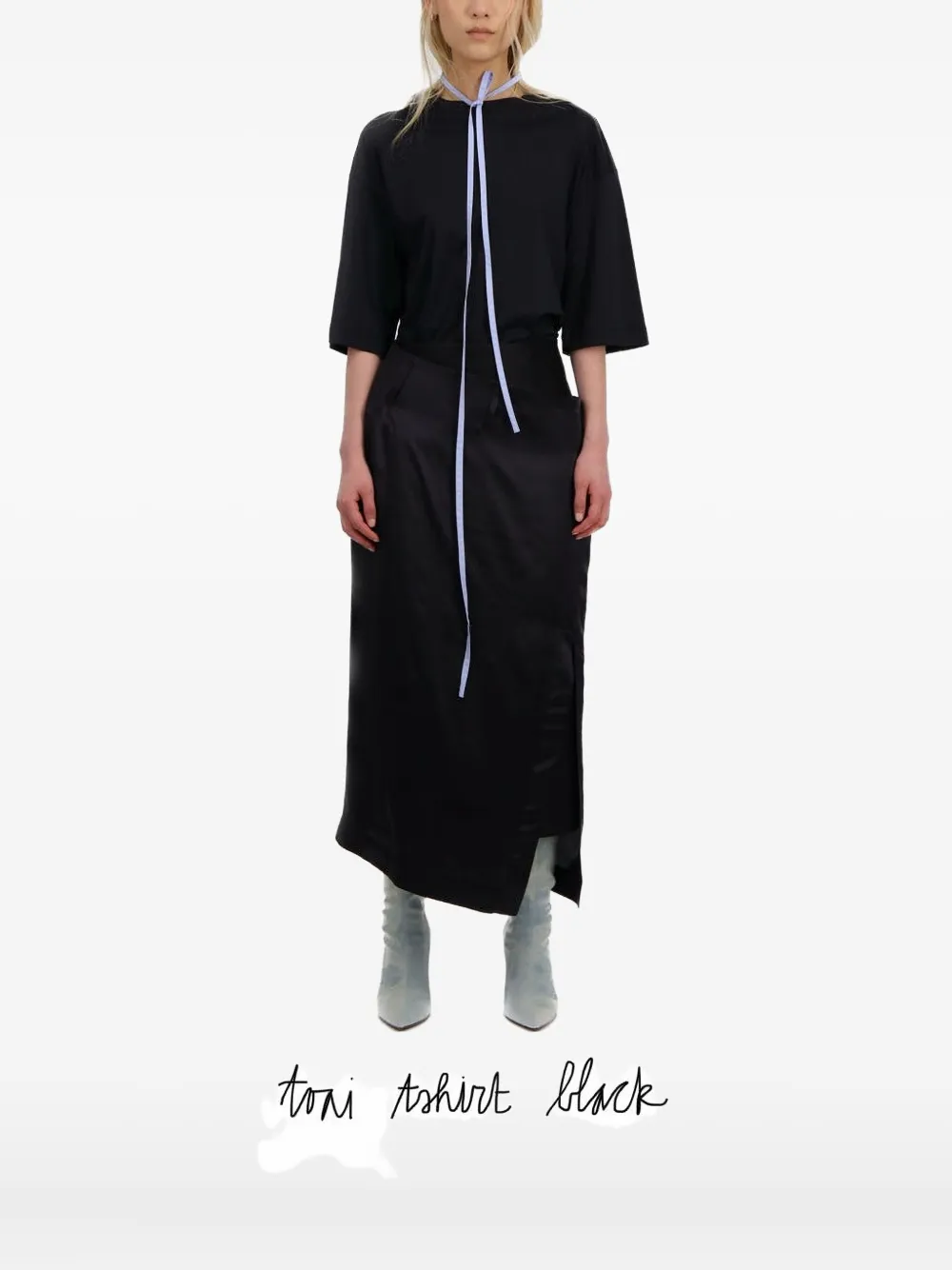 

Футболка с круглым вырезом Toos Franken, черный