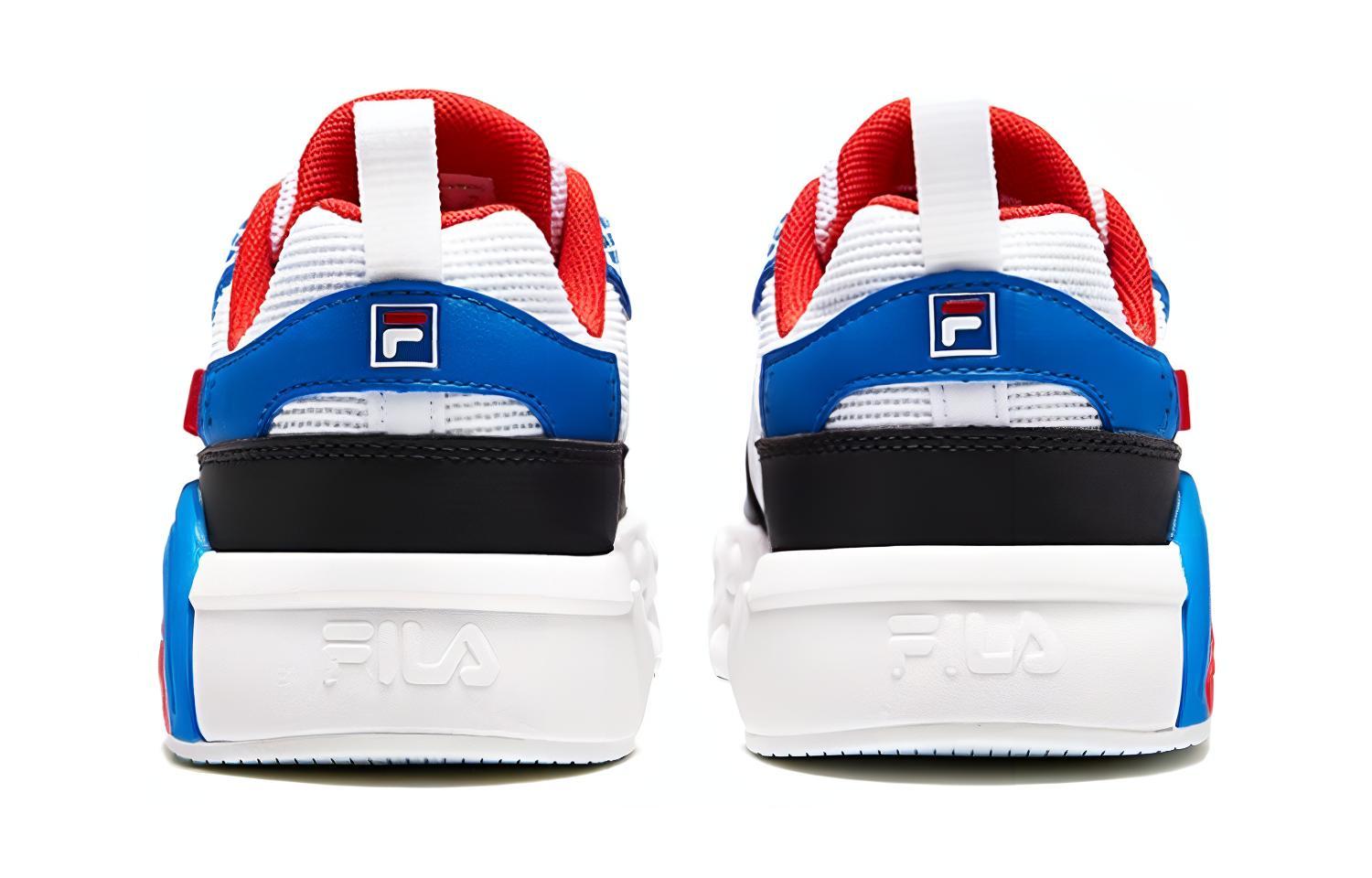 FILA KIDS Износостойкие детские скейтерские кроссовки FILA White Legend Blue для подростков — фото 4