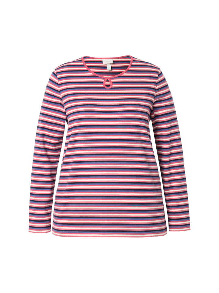 

Лонгслив Ulla Popken Longsleeve, цвет himbeere