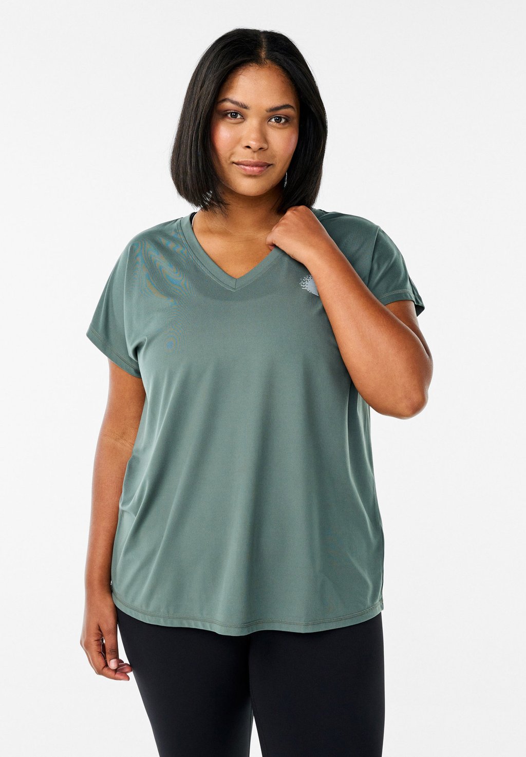 

Базовая футболка TRAININGS Active by Zizzi, темно-зеленый