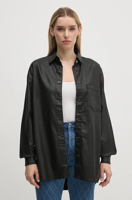 

Рубашка оверсайз Pepe Jeans, черный