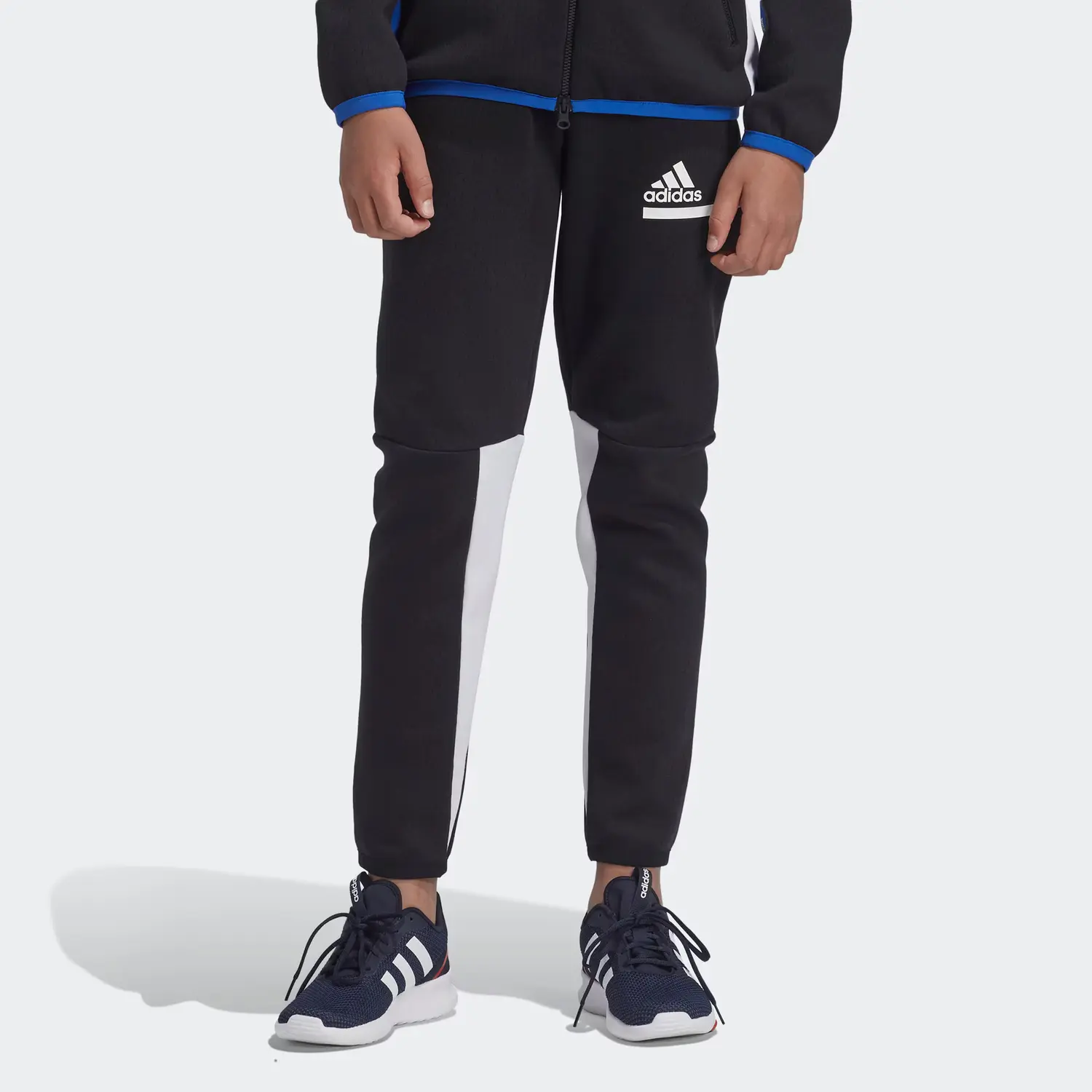 Подростковые x ZNE Вязаные Спортивные Штаны Z.N.E. Черный Adidas — фото 4
