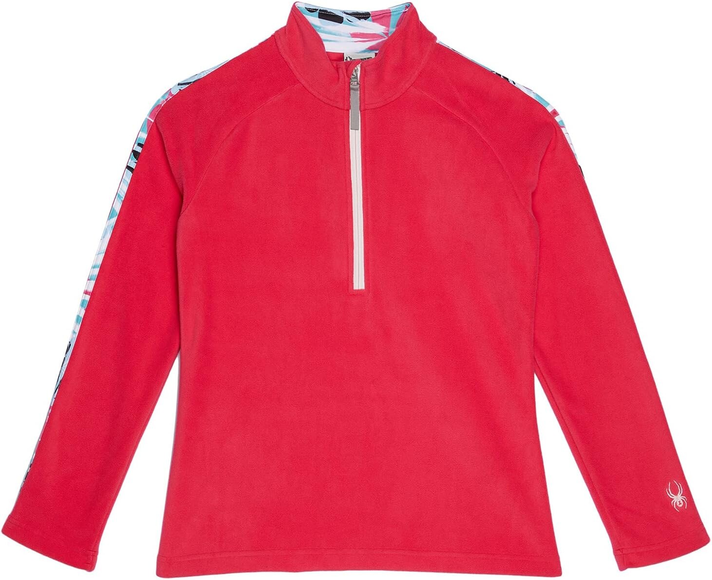 

Футболка Spyder Speed Fleece Zip T-Neck, цвет Cerise