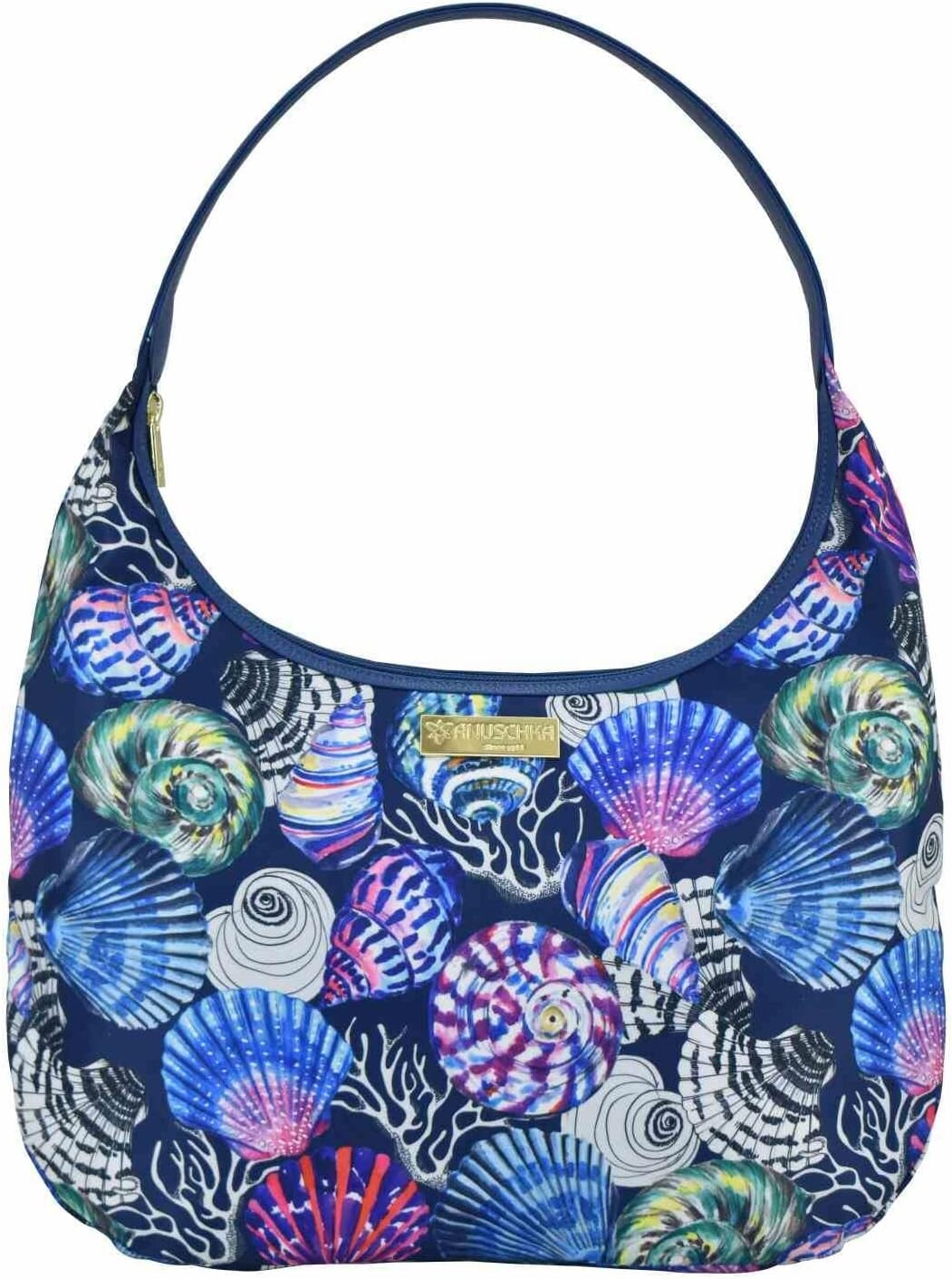 

Сумка Anuschka Large Sling Hobo Printed Fabric 12010, цвет Sea Treasures
