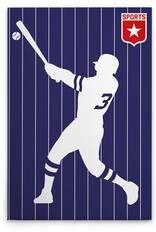 

Картина на холсте A.S. Création Baseball цвет blauweissrot
