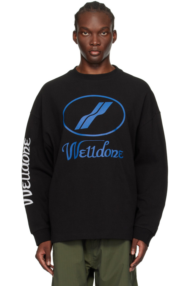 

Футболка с длинным рукавом Print We11Done, черный