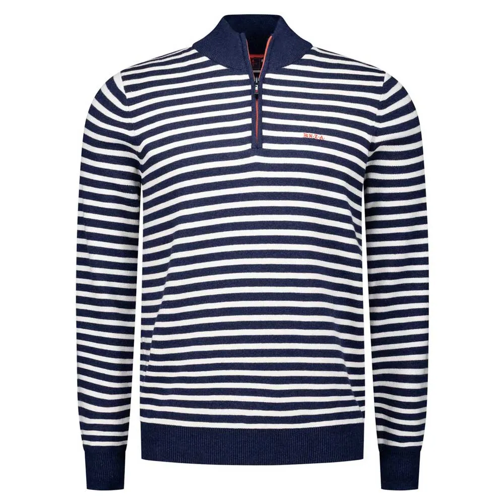 

Свитер Nza New Zealand Edgar half zip, синий