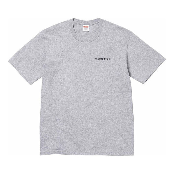 

Футболка nyc logo t-shirt 'grey black' Supreme, серый