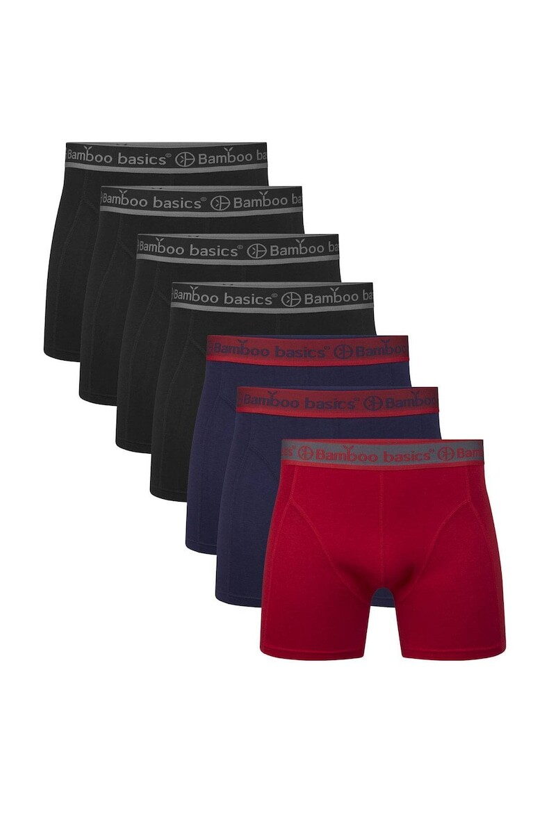 

Бамбуковые боксеры Levi, 7 пар Bamboo Basics, красный