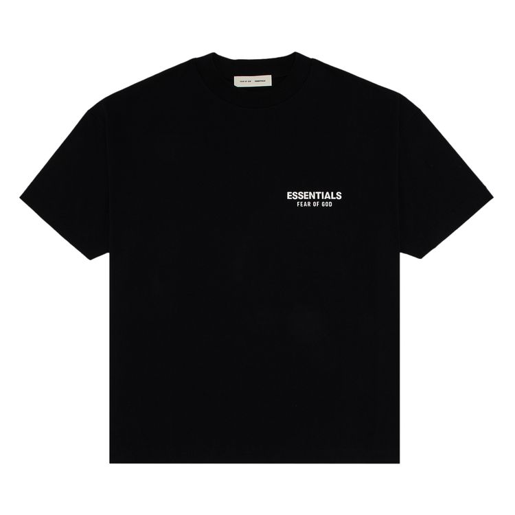 

Футболка Fear of God Essentials Classic Fit T-Shirt 'Jet Black', черный