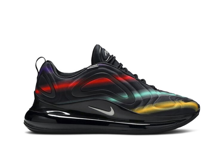 

Кроссовки Nike Air Max 720 'Color Streaks', разноцветный, Черный, Кроссовки Nike Air Max 720 'Color Streaks', разноцветный