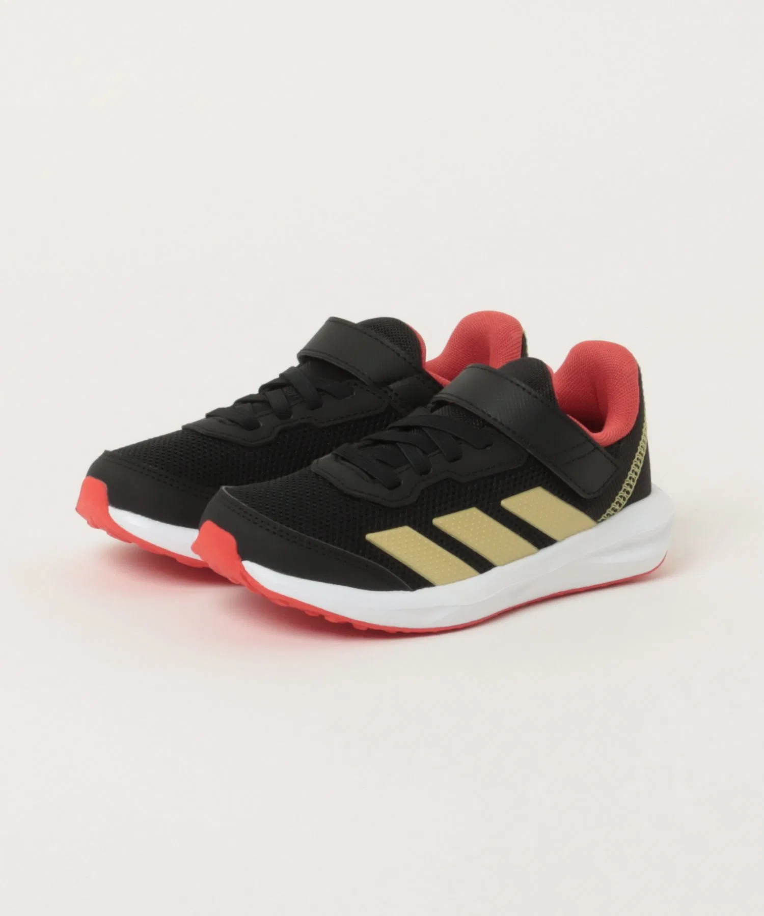 Детские кроссовки Adidas FAITO EL K KI0018 чёрные