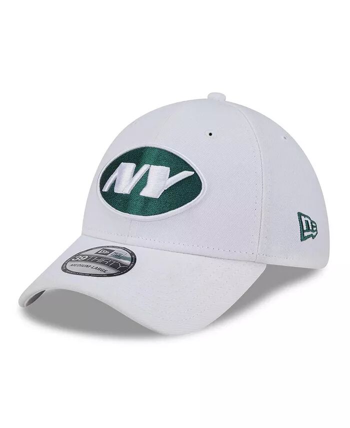 

Мужская белая кепка New York Jets NFL Iced II 39THIRTY Flex Hat New Era, белый