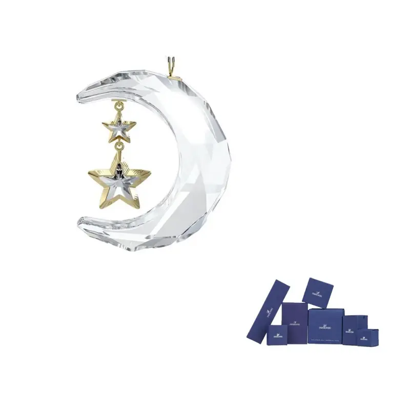 

Фальшивый хрустальный металлический кулон унисекс серебро Swarovski, серебряный