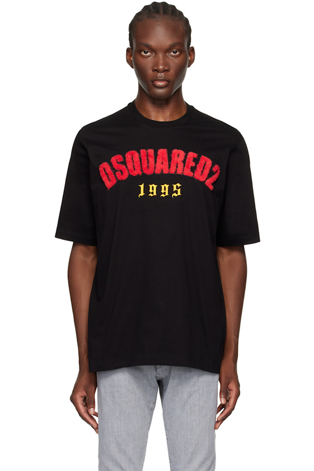 

Футболка свободного кроя Dsquared2, черный