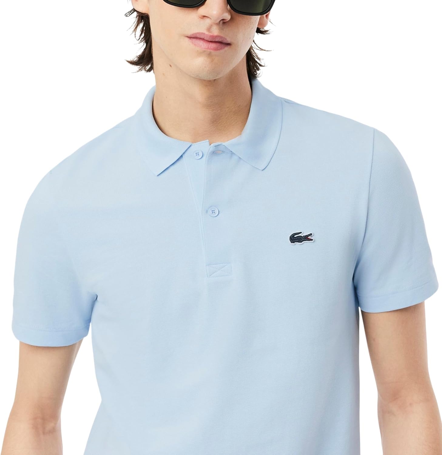 Lacoste мужская поло Regular Fit из хлопкового микса, Rill — фото 2