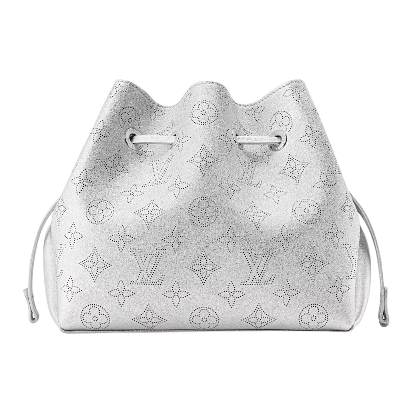 LOUIS VUITTON Сумка кроссбоди Bella Sheepskin, женская сумка через плечо Silver White — фото 3