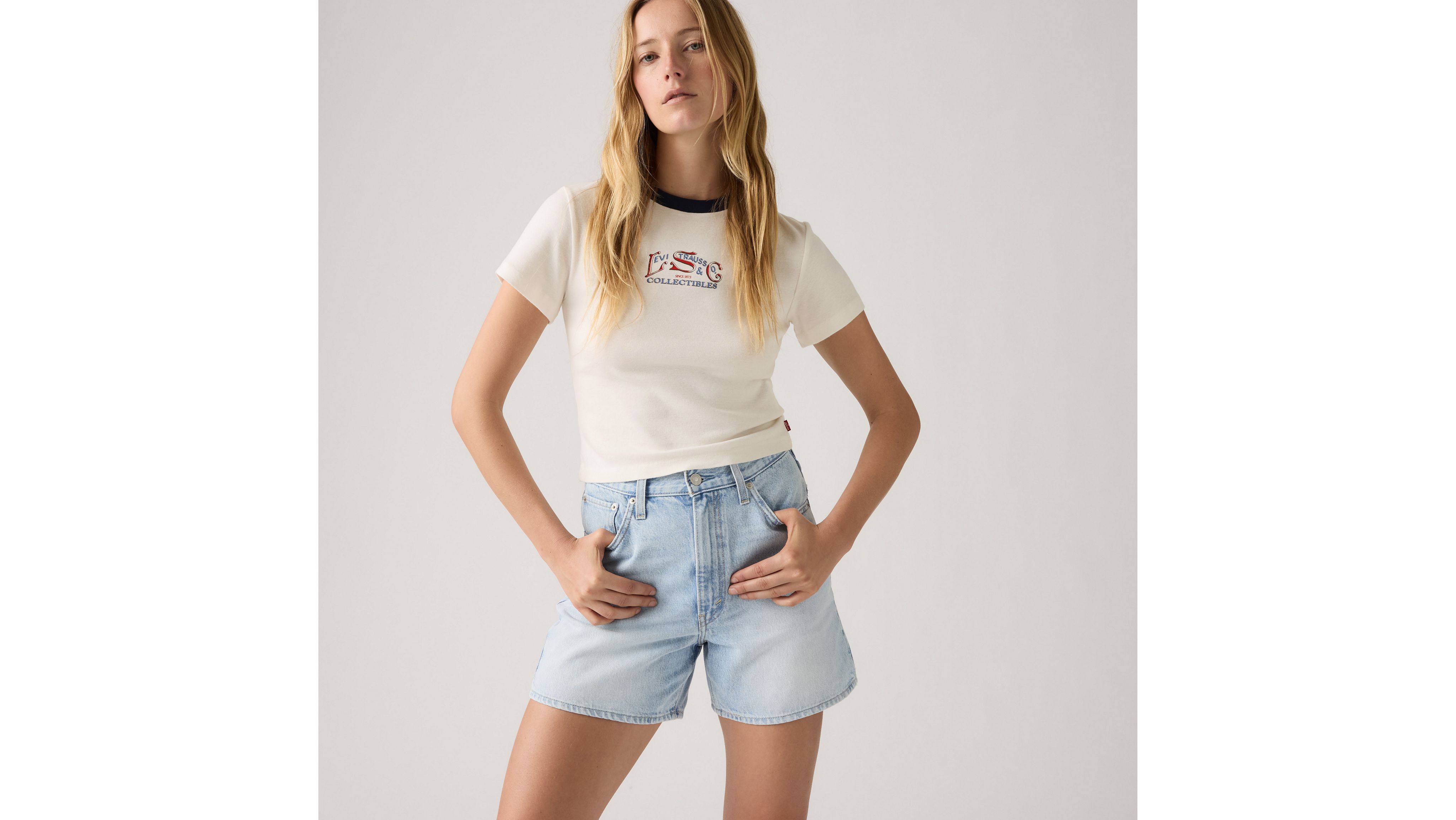 

Футболка с графическим принтом Essential Sporty Levi's, Sugar Swizzle - White