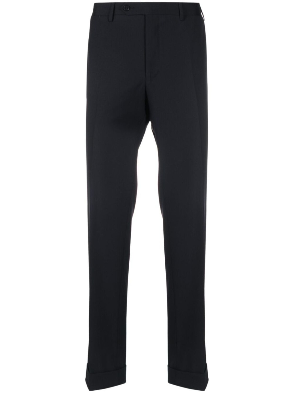 

Canali шерстяные брюки прямого кроя, синий