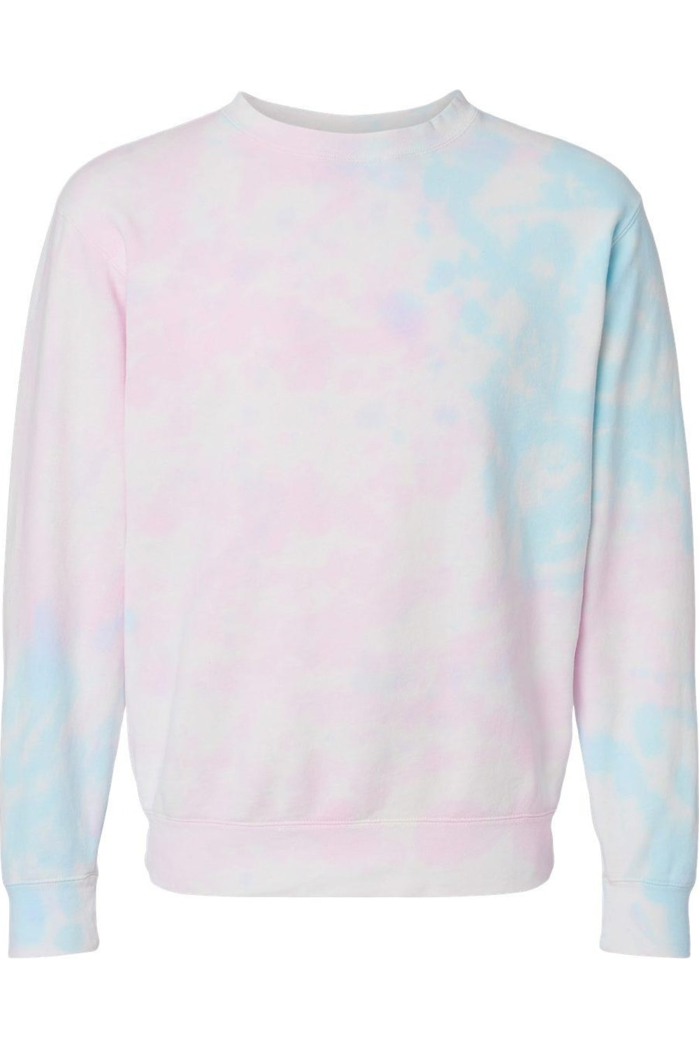 

Independent Trading Co. Толстовка средней плотности с узором «тай-дай», цвет tie dye cotton candy