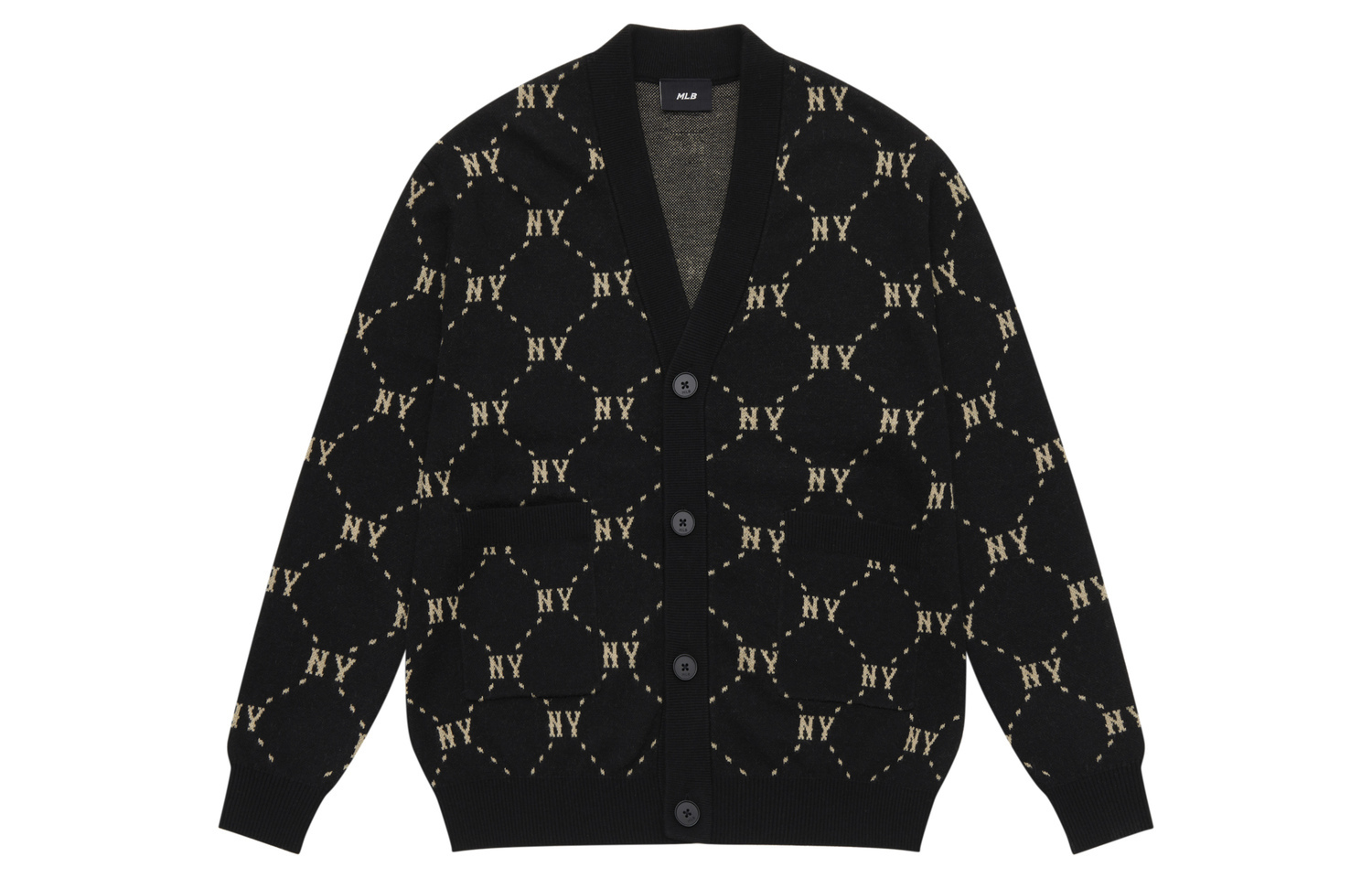 

MONOGRAM Collection New York Yankees FW24 Вязаный свитер Унисекс Черный MLB
