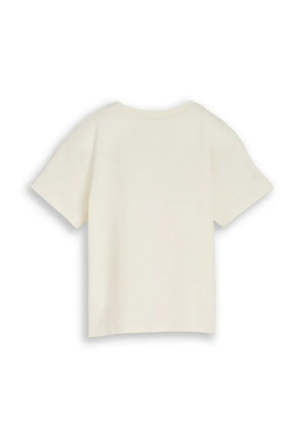 Футболка с принтом Tom Tailor, Wool White — фото 2
