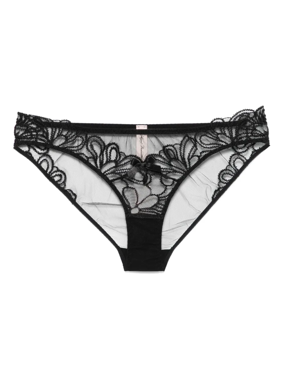 

Трусики Nelle из кружев с цветочным узором Agent Provocateur, черный