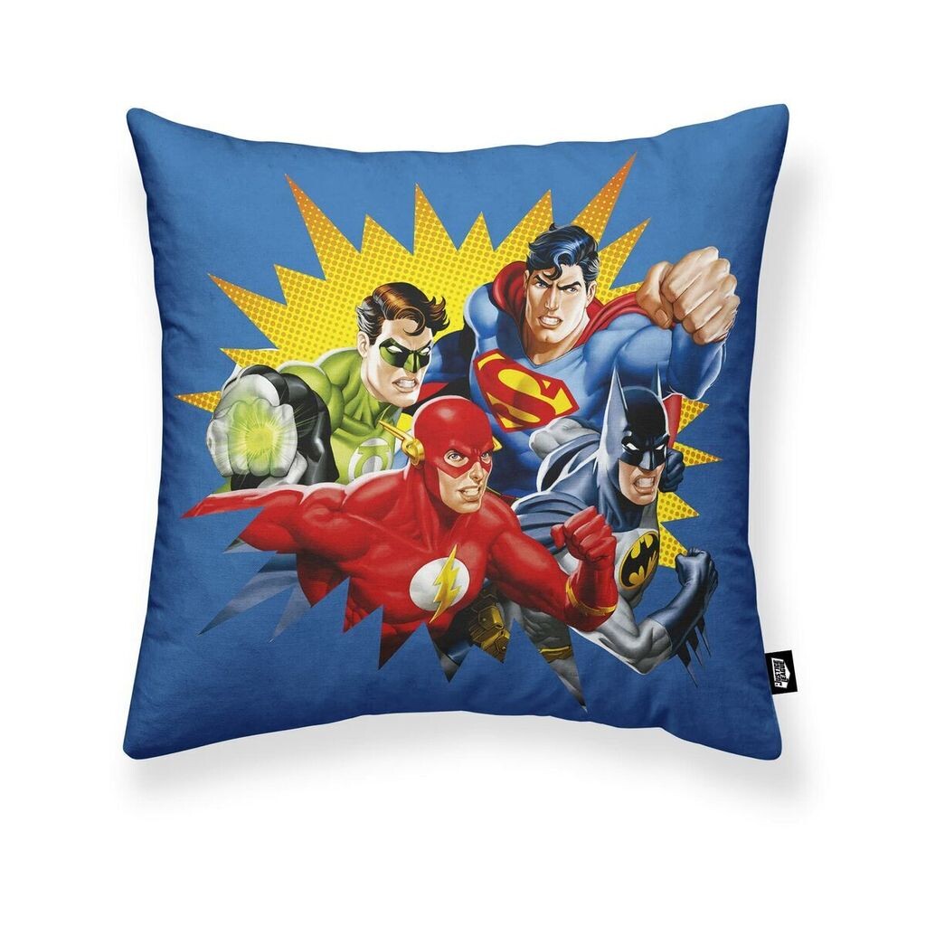 

Наволочка Лига Справедливости Лига Справедливости B Синий 45 x 45 см Justice League