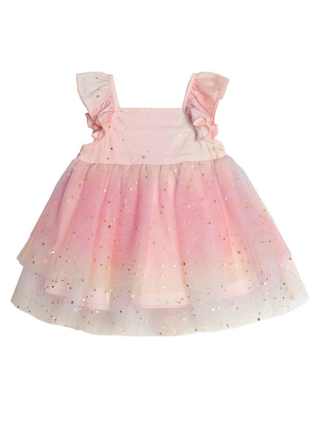

Розовое платье Rainbow Delight для девочки Isobella & Chloe, розовый