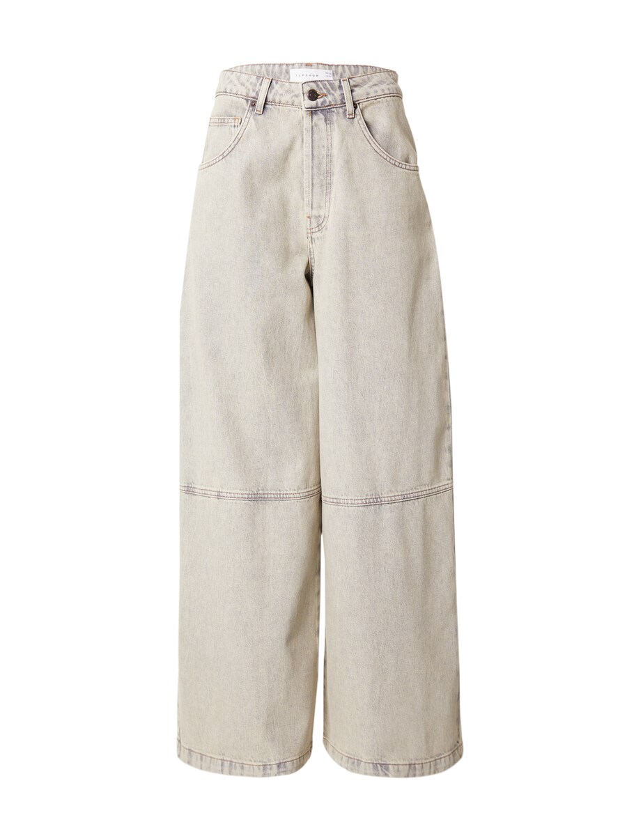 

Джинсы с широкими штанинами TOPSHOP Marble, серый