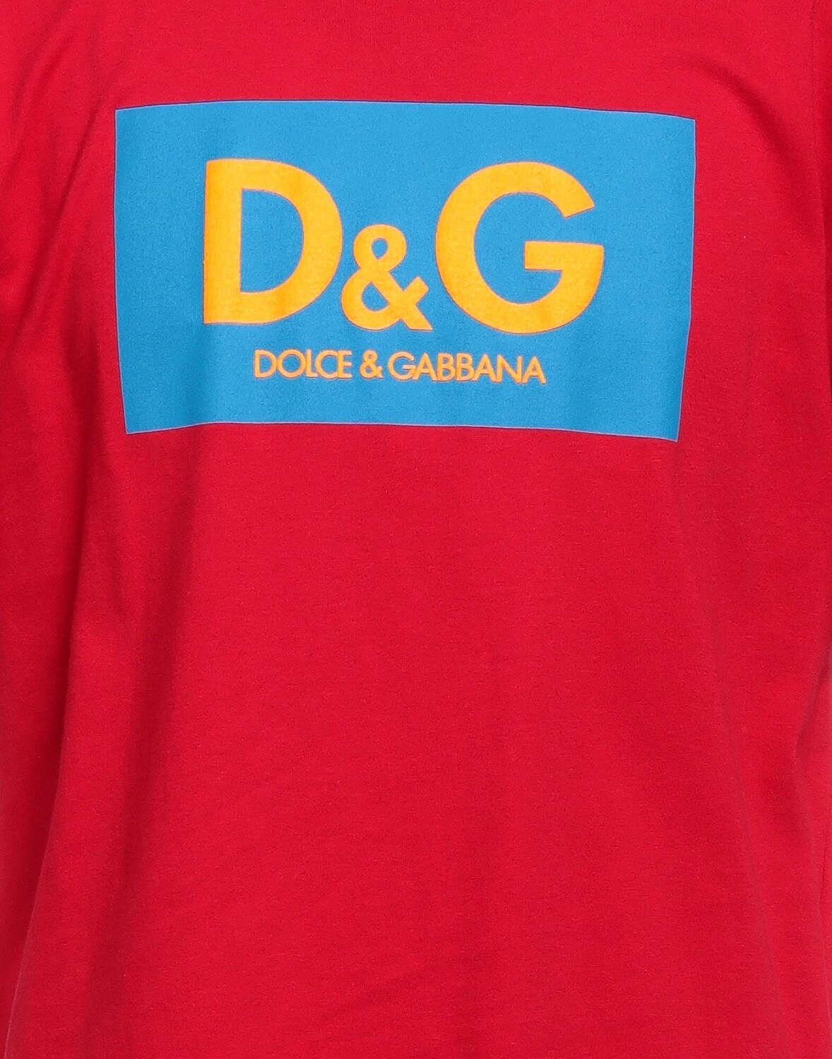 Футболка Dolce&Gabbana, красный — фото 4
