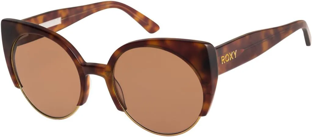 

Солнцезащитные очки Roxy Moondust для женщин - Универсальный размер - Матовый коричневый цвет "Гавана"/Коричневый, универсальный размер, Matte Havana/Brown