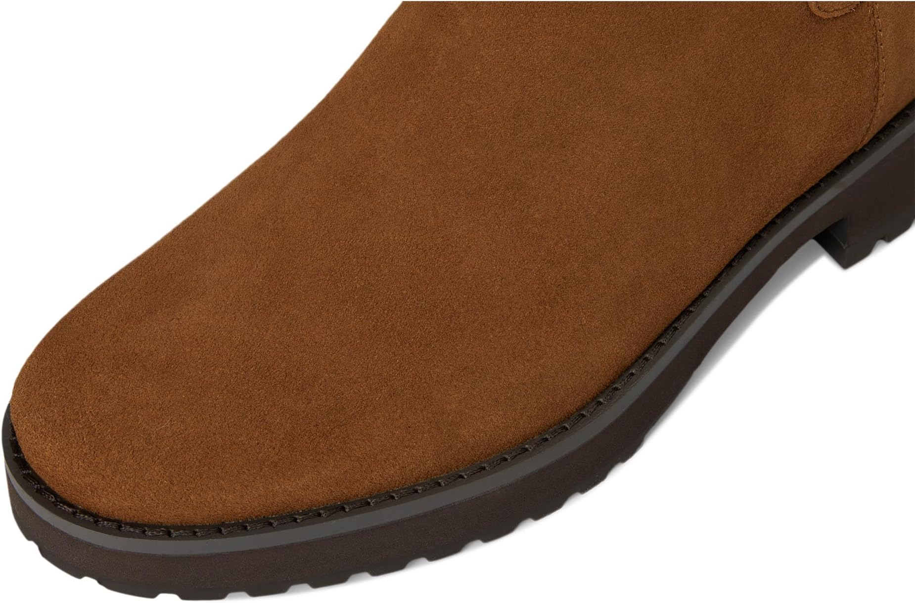 Ботинки Cole Haan Women's Lyndon Waterproof Tall Equestrian Boots, Tobacco Suede Waterproof — фото 2